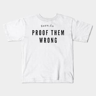 positive Words Kids T-Shirt